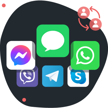 Bulk Peer-to-peer all messengers