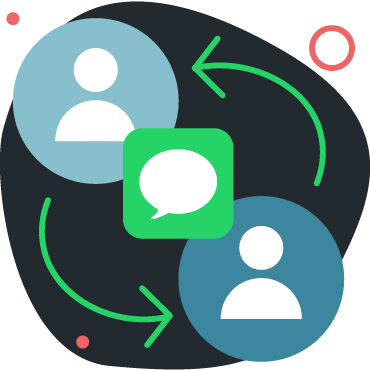 Bulk Peer-to-peer iMessage