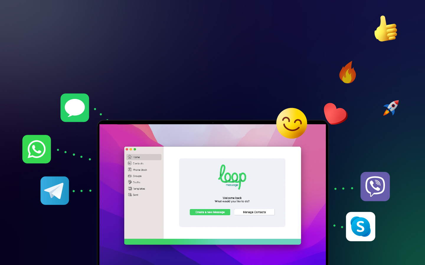 LoopMessage media kit