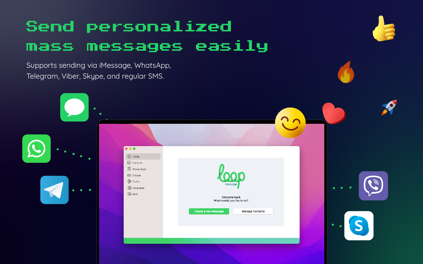 LoopMessage media kit