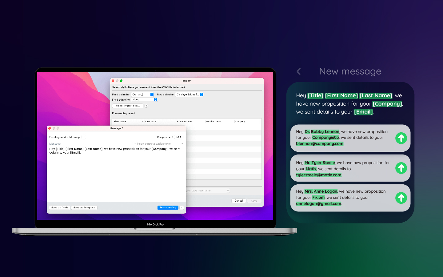 LoopMessage media kit
